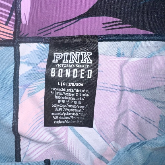 VS PINK 🖤🩷🩵🤍 -  Mesh Cut-Out Leggings Large - Picture 4 of 4